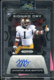2024 Panini Prizm Draft Pi Javontae Jean-Baptiste Signing Day Football