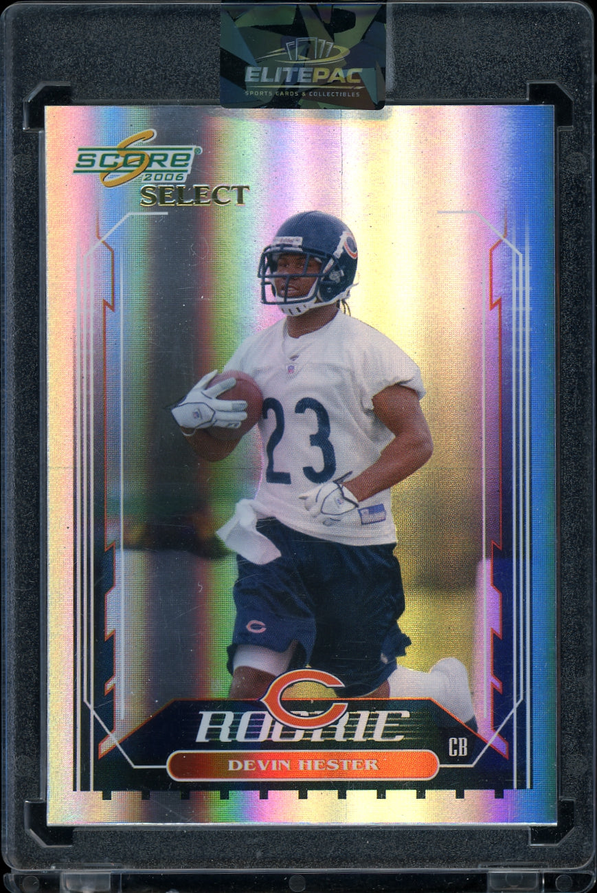2006 Score Select #375 Devin Hester #/599 Football