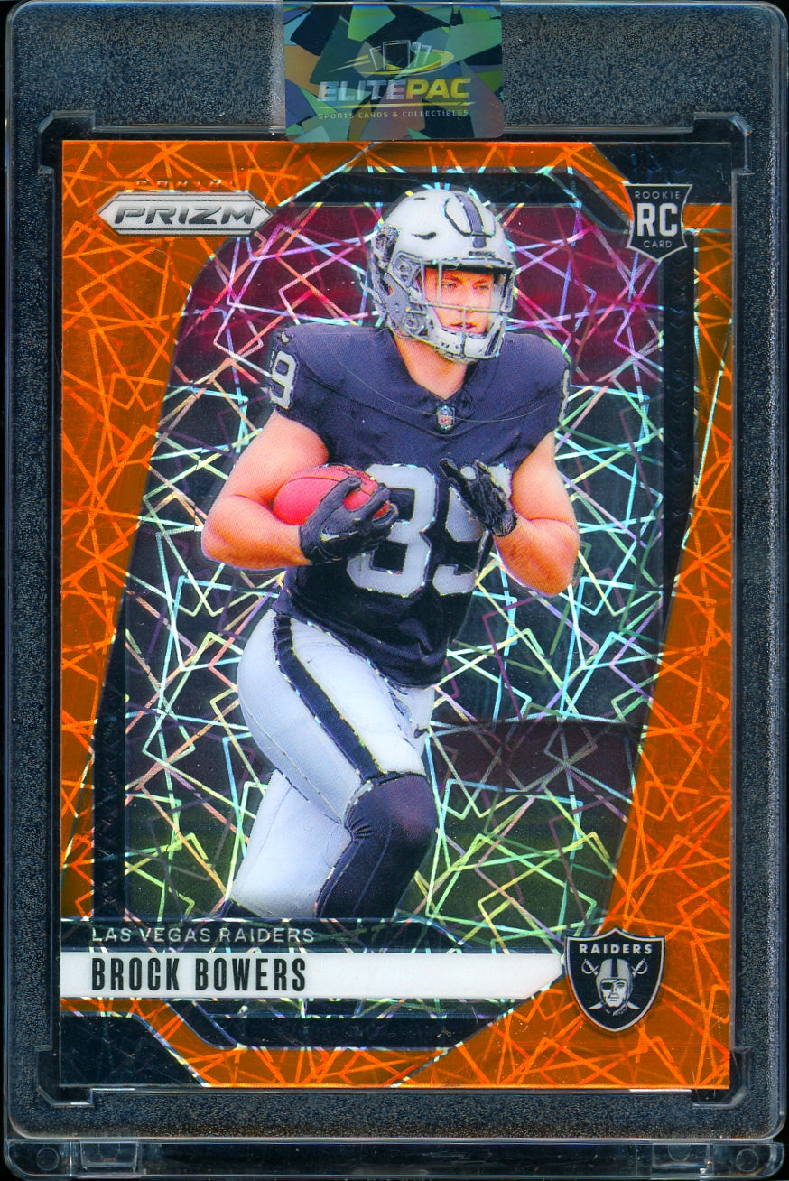 2024 Panini Prizm #315 Brock Bowers Lazer Football