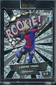 2024 Wild Card Lamine Yamal Comix - Barcelona Lamine Yamal #/10 Football