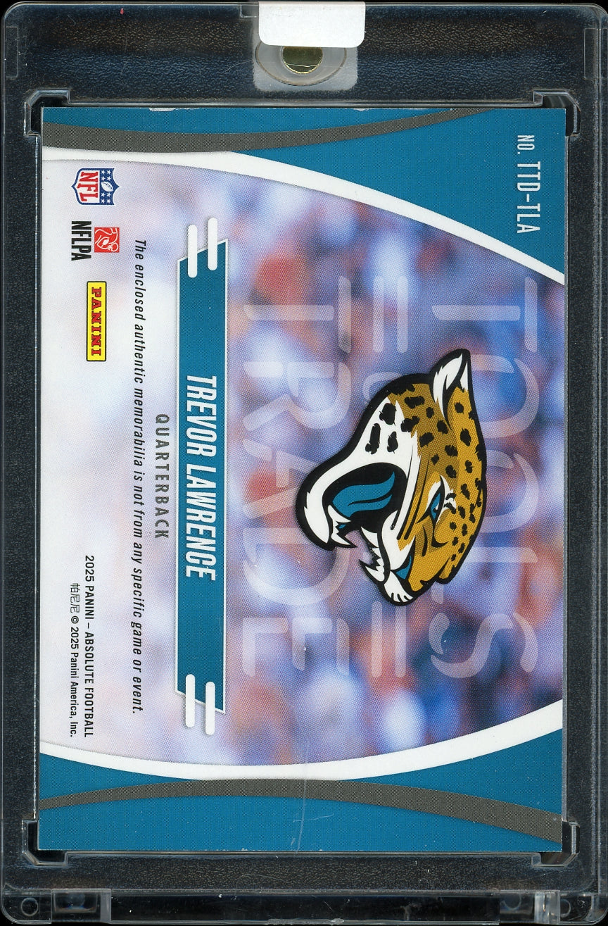 2025 Panini Absolute  Trevor Lawrence Tools of the Trade Double #/249 Football