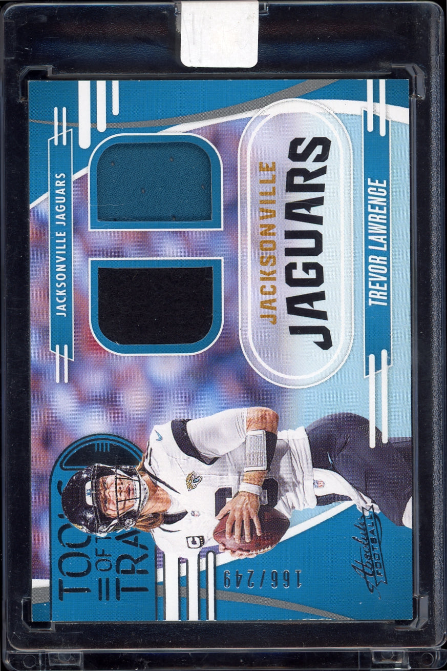 2025 Panini Absolute  Trevor Lawrence Tools of the Trade Double #/249 Football