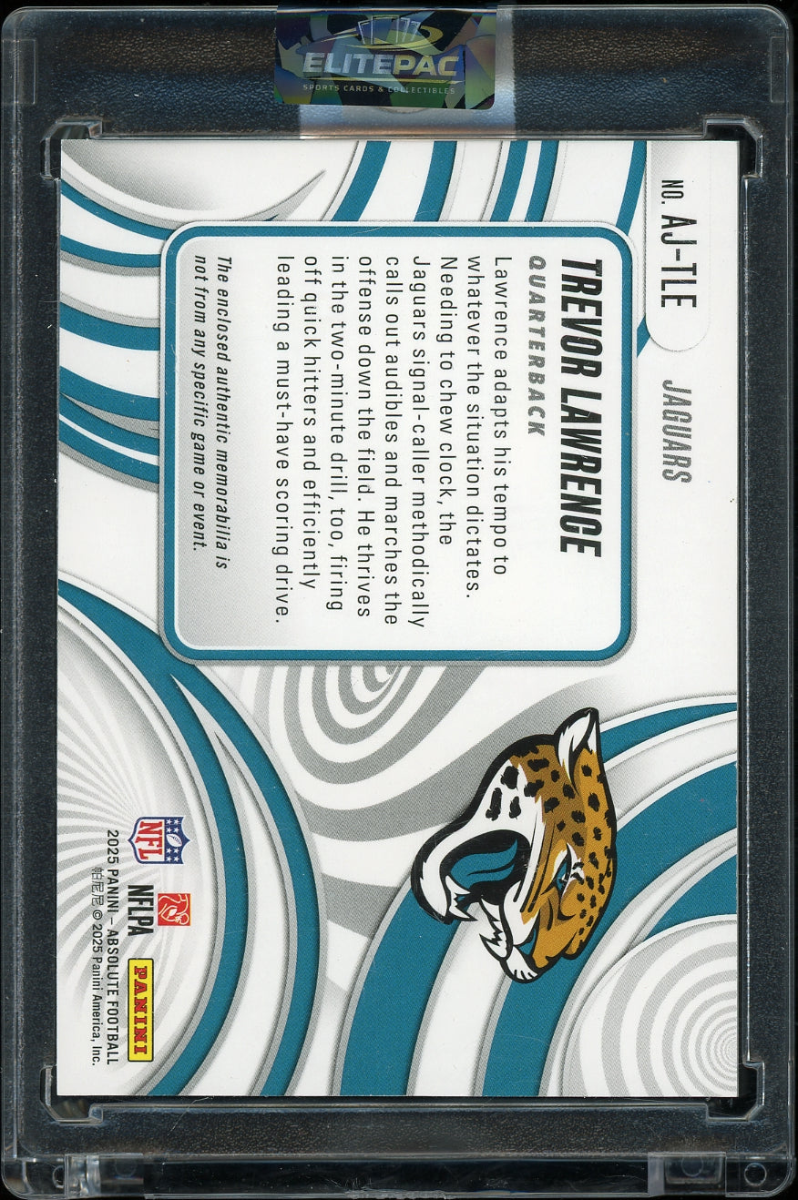 2025 Panini Absolute #48 Trevor Lawrence Black Football