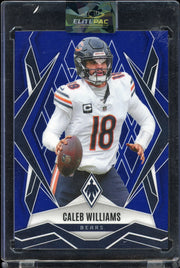 2025 Panini Phoenix #11 Caleb Williams Blue Prizm #/50 Football