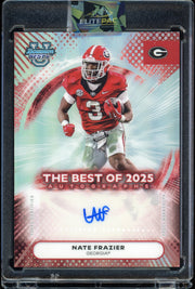 2025 Bowman University Best Nate Frazier Best Of 2025 Autographs Football