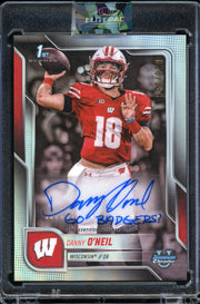 2025 Bowman University Chrome Danny O'Neil Auto Refractor #/299 Football
