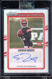 2025 Panini Prizm #SSI-SSS Shedeur Sanders Significant Signatures Football