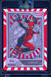 2026 Topps Marvel mint Spider Girl red Bookend 5/5
