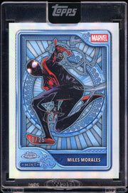 2026 Topps Marvel mint Miles Morales Platinum 10/25