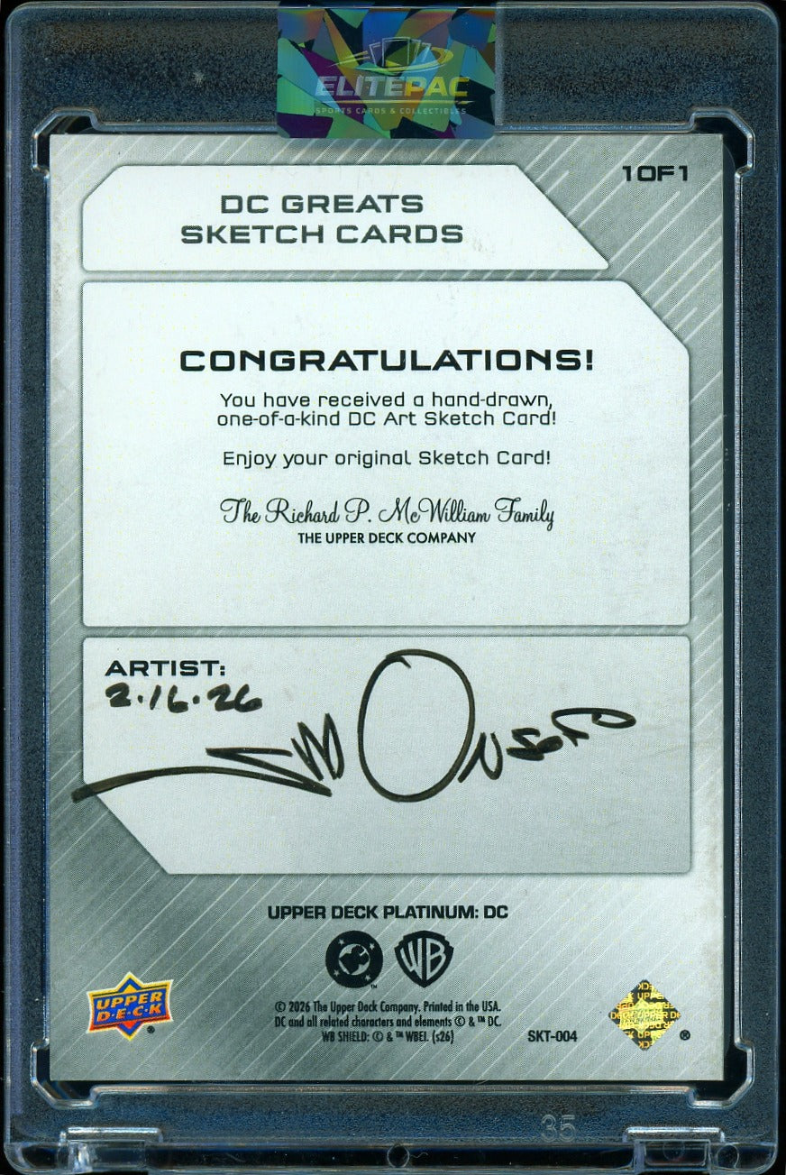 2026 DC Great Sketch card (Omac) Walt Simonson 1/1