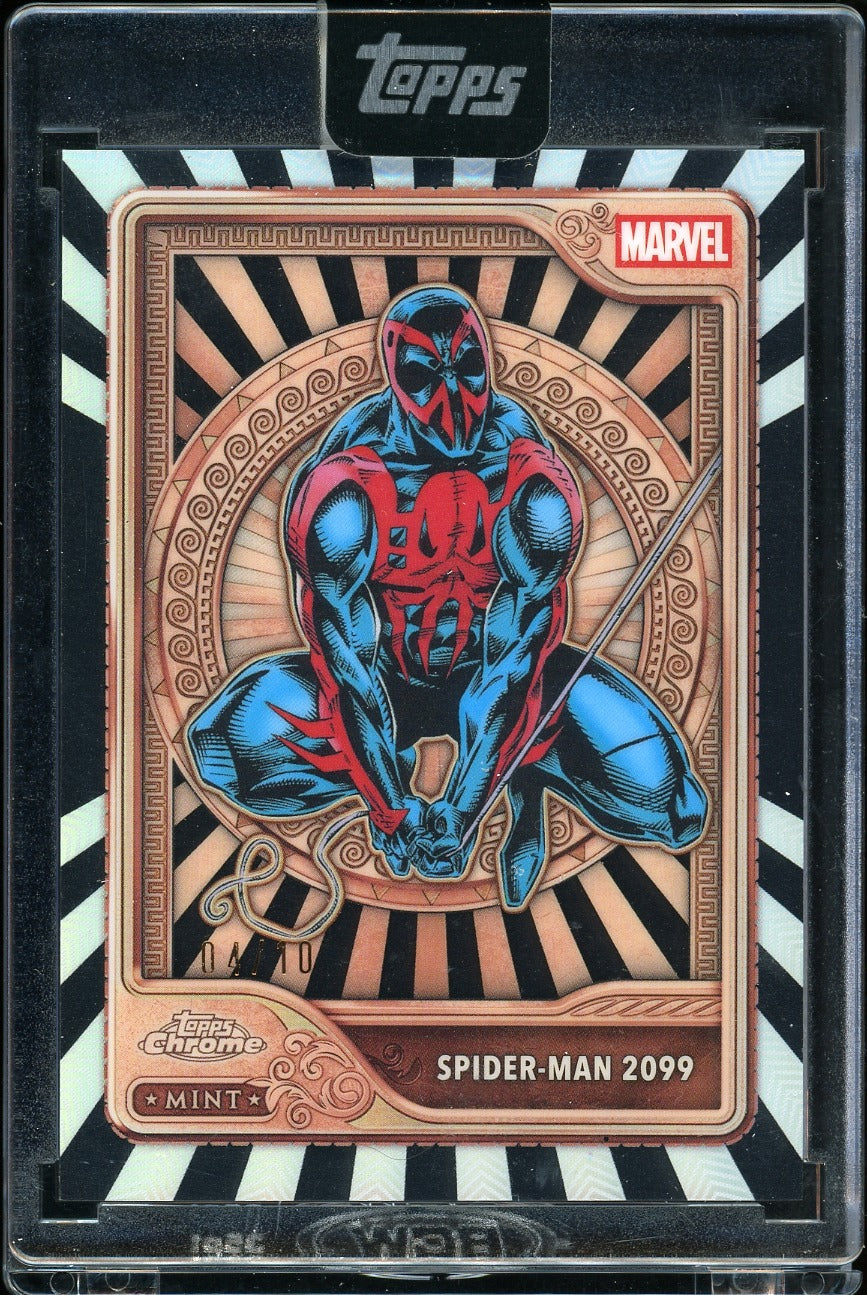 2026 Topps Marvel mint Spider-Man 2099 Black 04/10