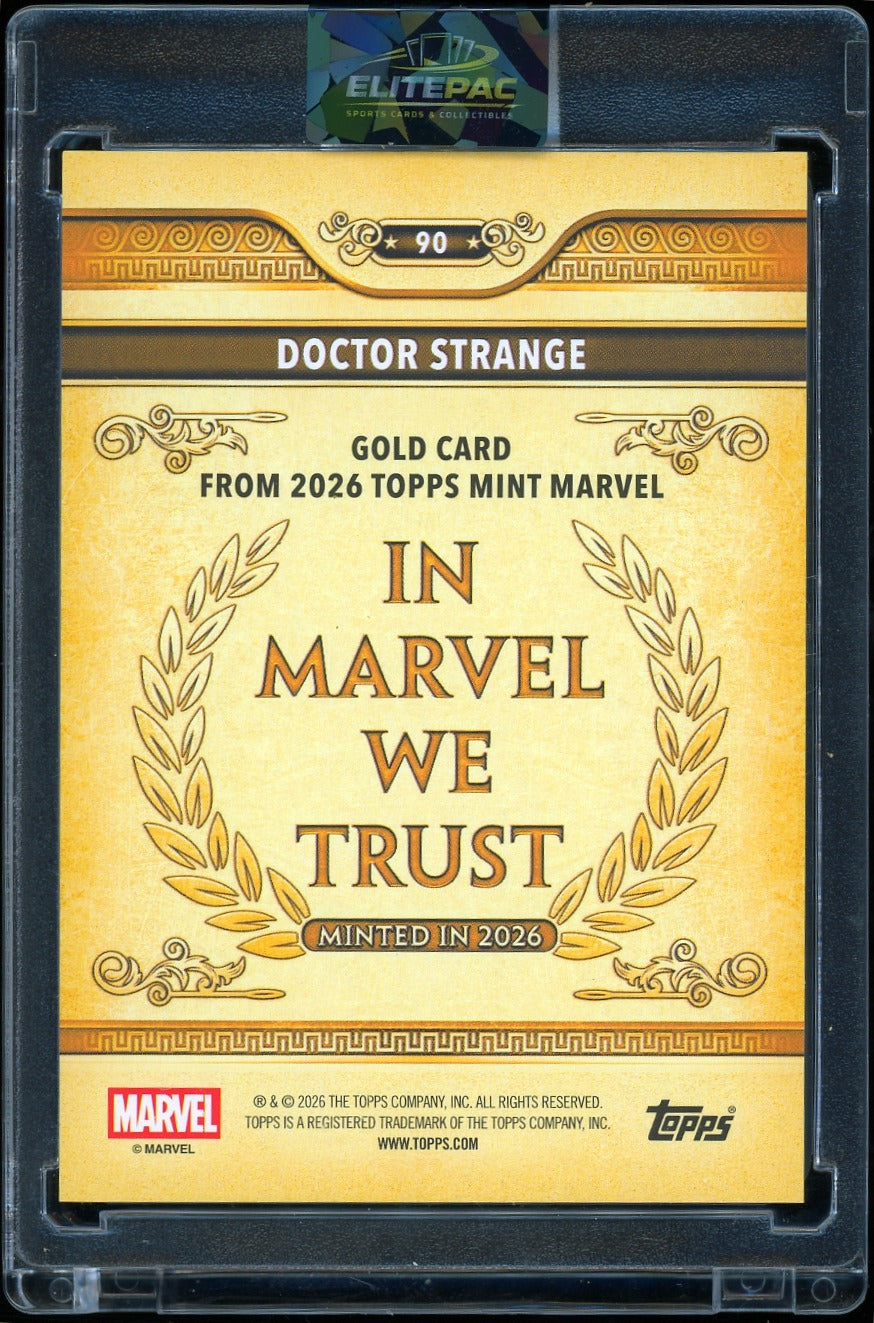 2026 Topps Marvel mint Doctor Strange Black 06/10