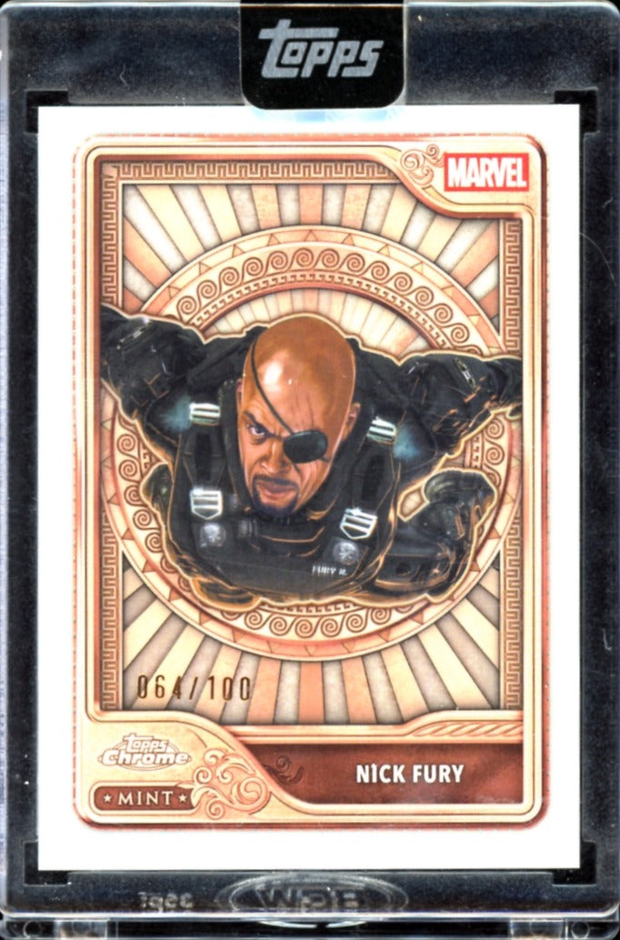 2026 Topps Marvel mint Nick Fury Bronze  064/100
