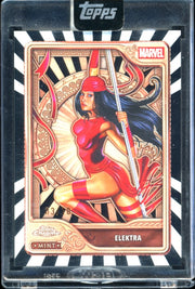 2026 Topps Marvel mint Elektra Black 03/10