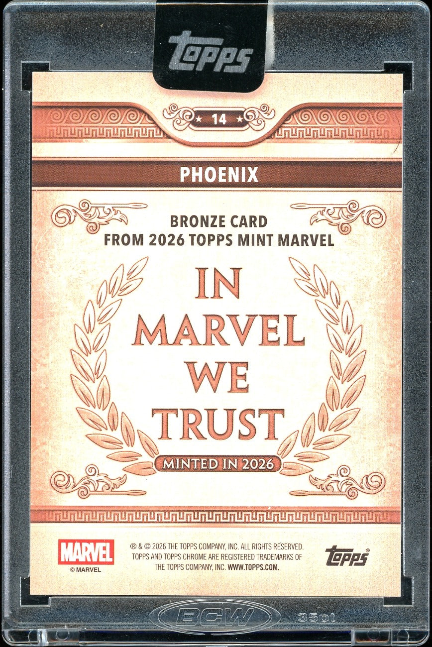 2026 Topps Marvel mint Phoenix