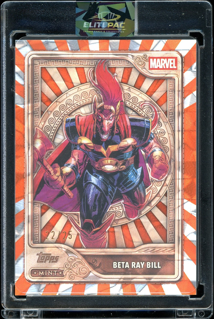 2026 Topps Marvel mint Beta Ray Bill Orange 22/25