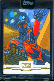 2026 Topps Marvel Mint Sketch 1/1 Miles Morals by Leon Brass