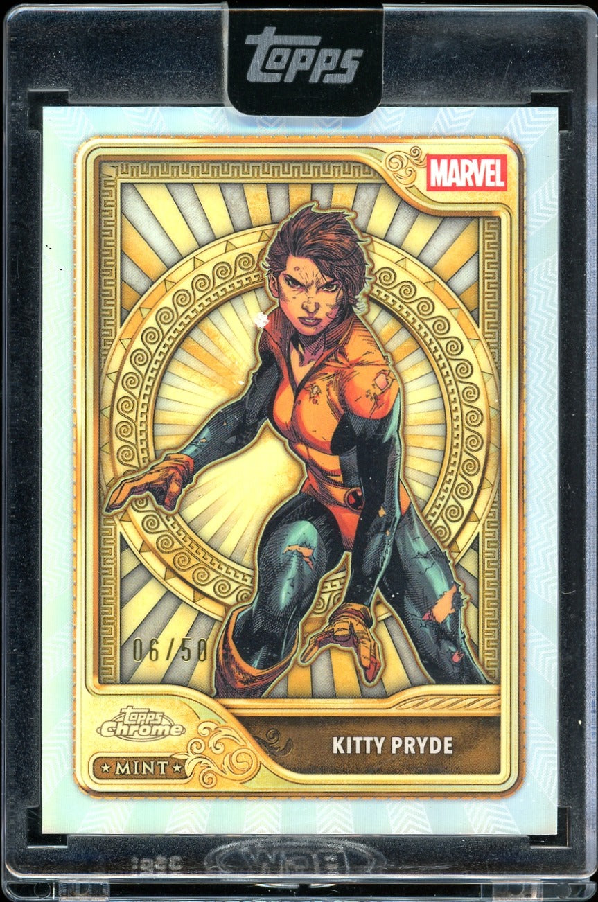 2026 Topps Marvel mint Kitty Pryde Gold 06/50