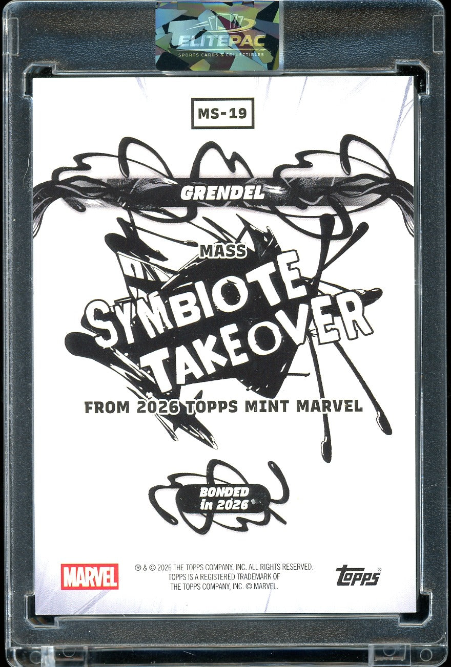 2026 Topps Marvel Symbiotic Take over Grendel