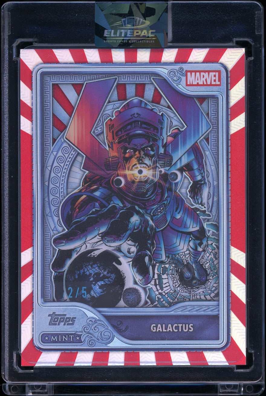 2026 Topps Marvel Mint Galactus Red 2/5