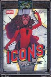2026 Topps Chrome Marvel Comics #MI-18 Scarlet Witch Marvel Icons