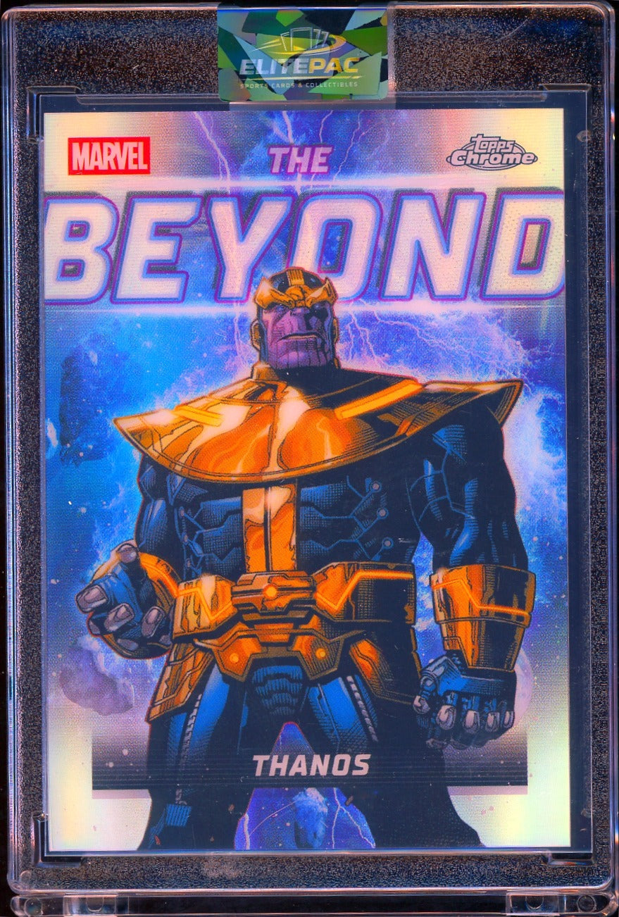 2026 Topps Chrome Marvel Comics #TB-14 Thanos The Beyond