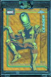 2026 Topps Marvel Chrome Leader Orange refractor 10/25