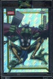 2026 Topps Marvel Chrome marvel refractor Thorg 53/63