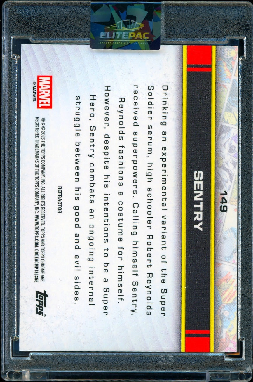 2026 Topps Chrome Marvel Comics #149 Sentry