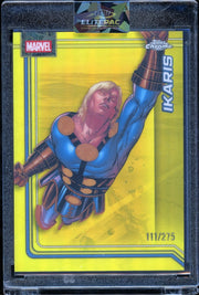 2026 Topps Marvel Chrome Ikaris yellow 111/275