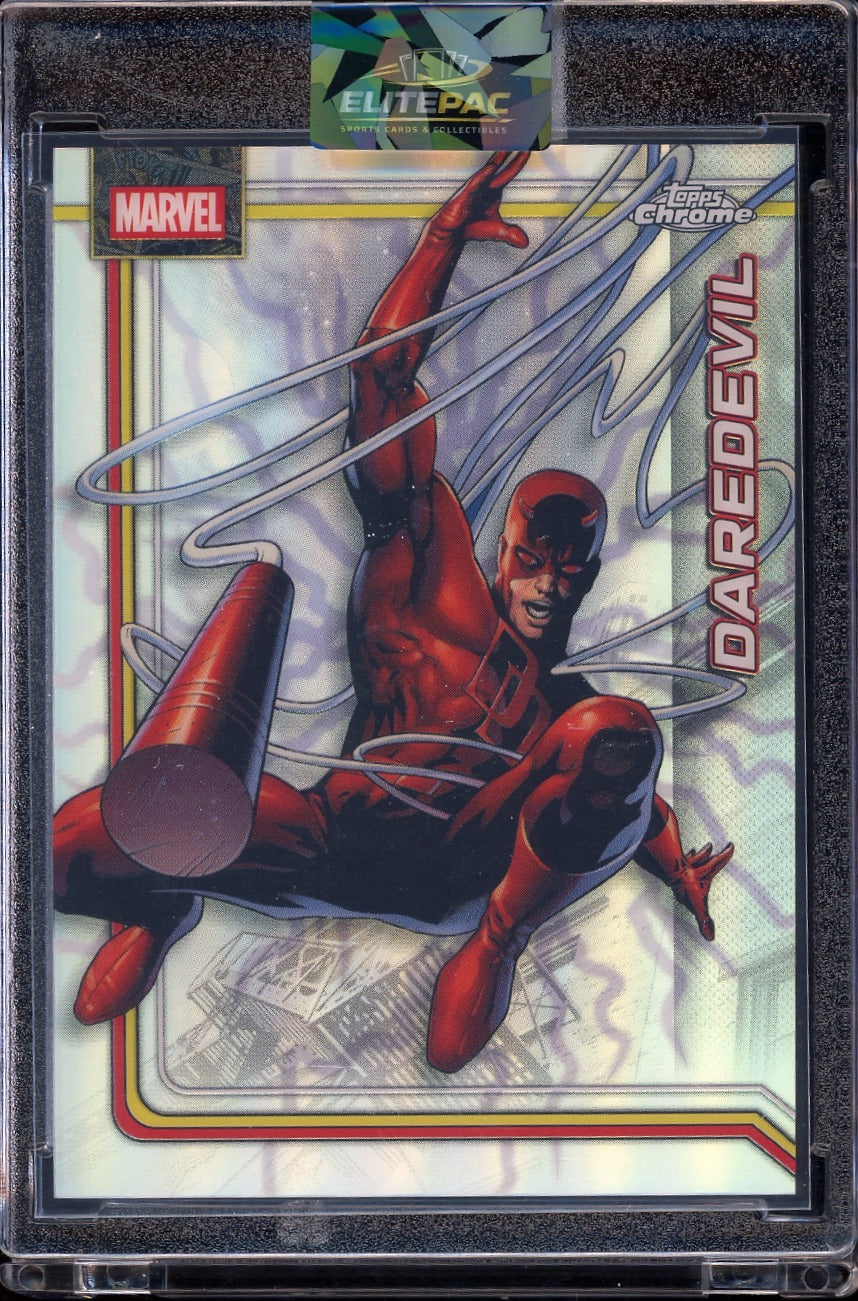 2026 Topps Marvel Chrome refractor DareDevil