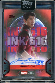 2026 Topps Marvel vault Shang-Chi ink 616 Auto bookend 5/5