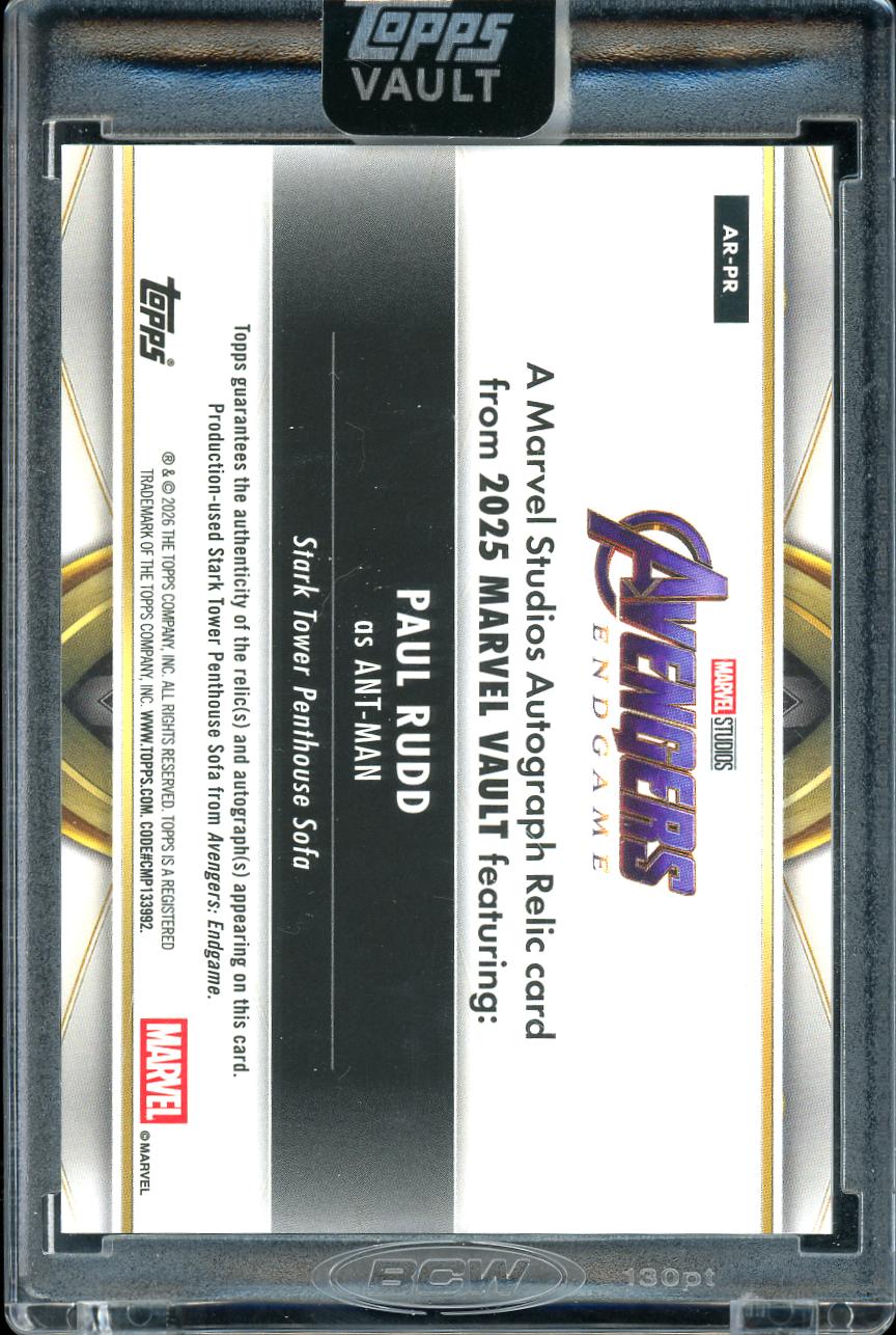 2026 Topps Marvel Vault Ant-Man Paul Rudd 18/50