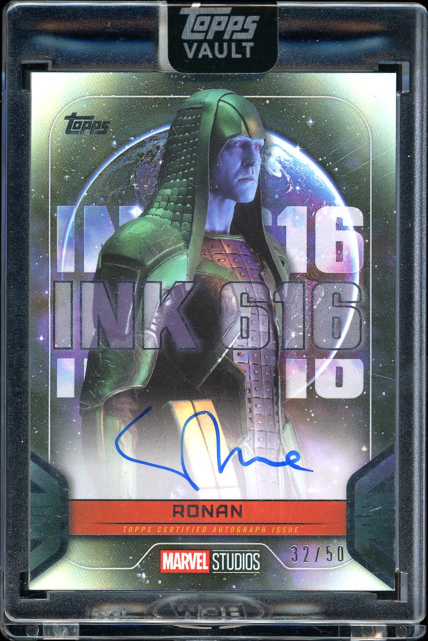2026 Topps Marvel Vault Ink 616 Ronan Lee Pace