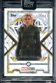 2026 Topps Marvel Vault Yelena Belova Silver Diamond 15/50