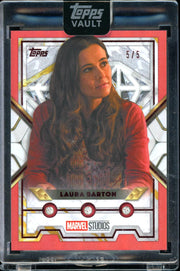 2026 Topps Marvel Vault Triple red Diamond Laura Barton Beekend 5/5