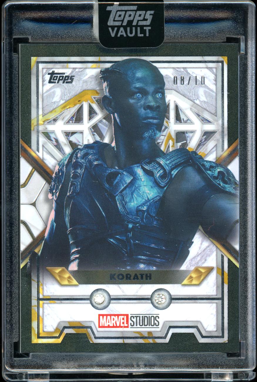 2026 Topps Marvel Vault Double Black Diamond Korath 08/10