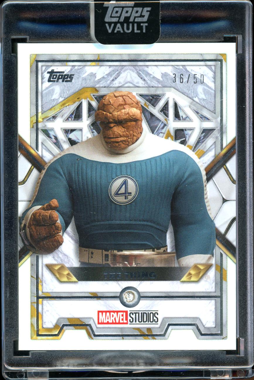 2026 Topps Marvel Vault Silver Diamond The Thing 16/50