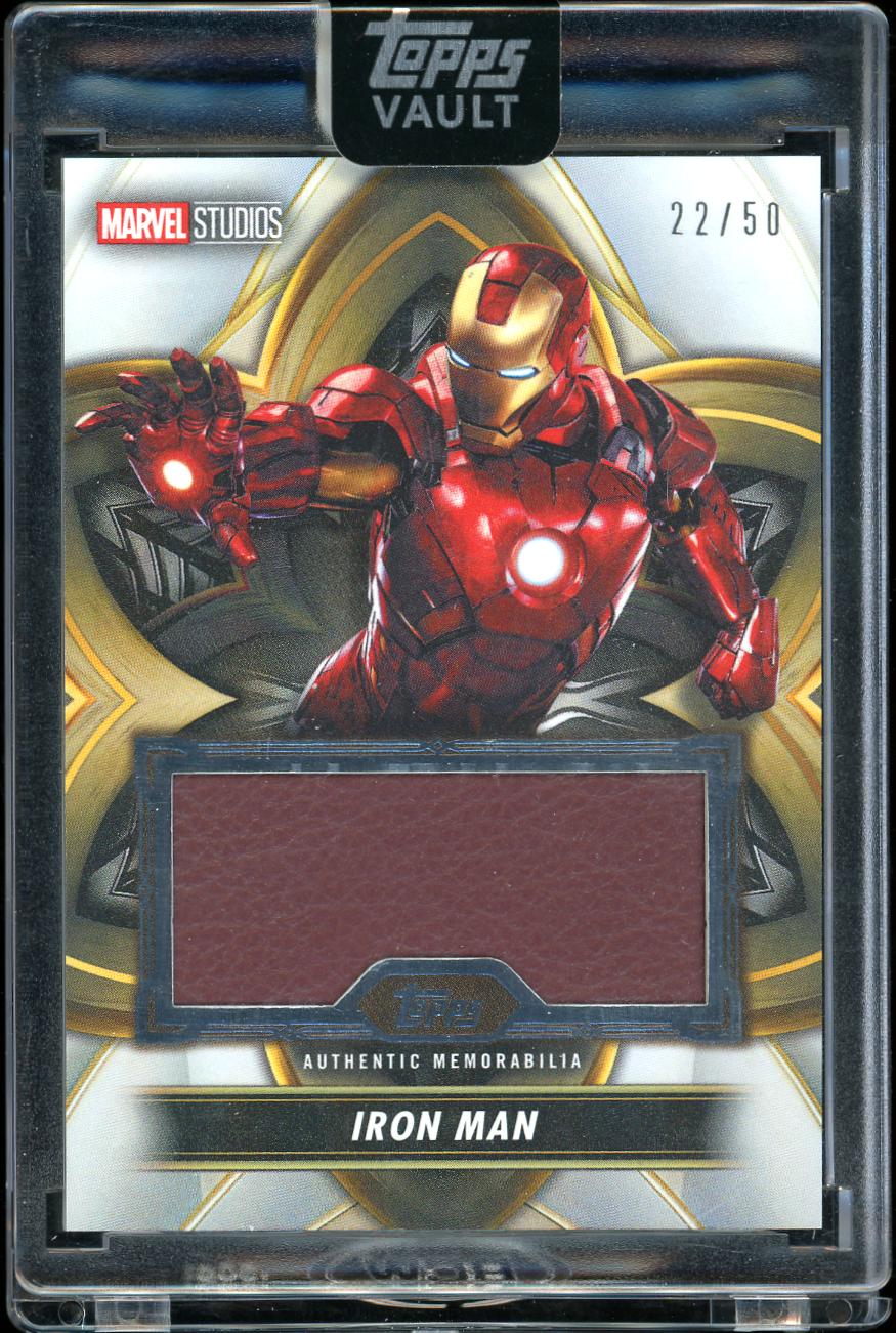 2026 Topps Marvel Vault Relic Sofa Iron Man Robert Downey JR