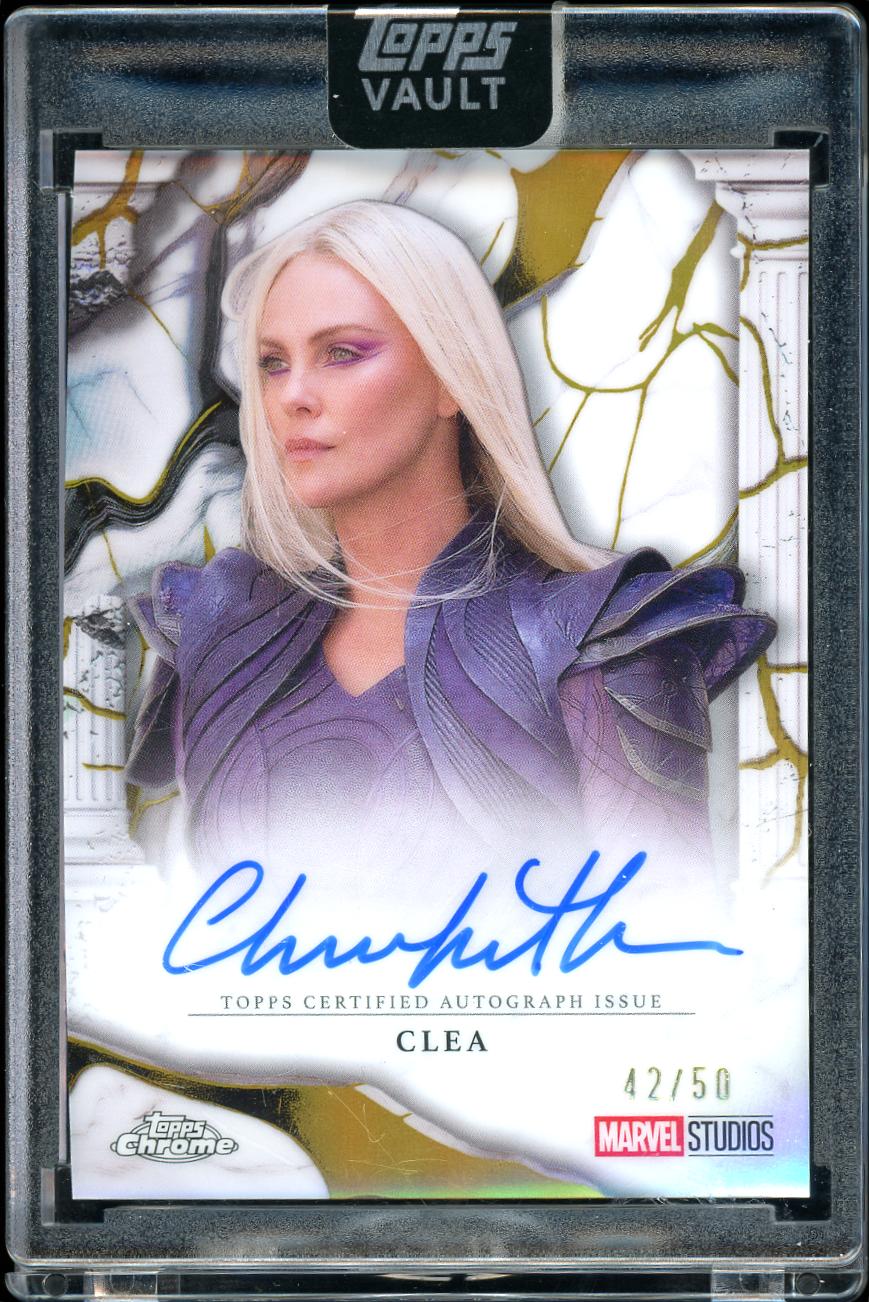 2026 Topps Marvel Vault Gold Marble Clea 42/50