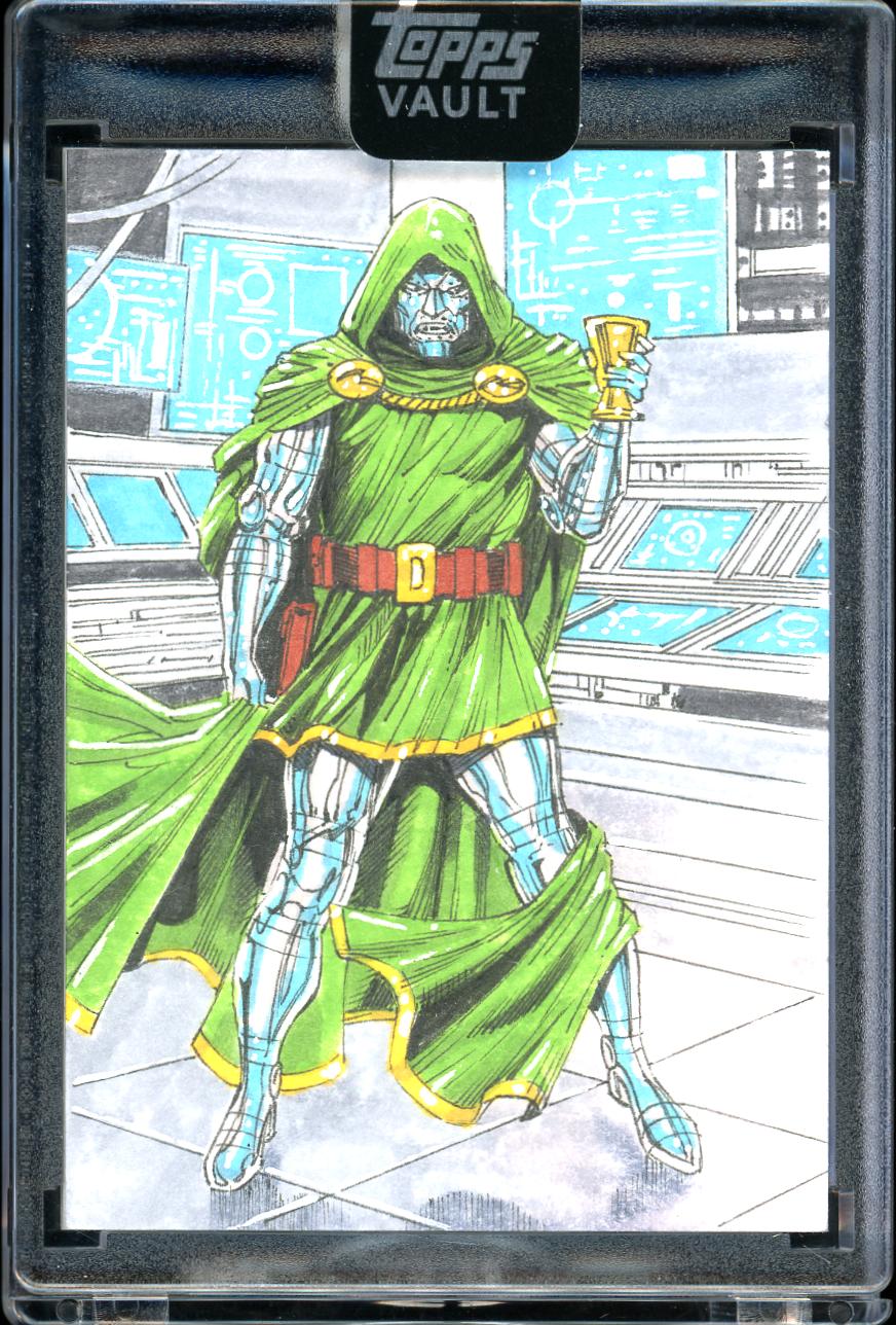 2026 Marvel Vault Sketch Doom by Roy Cover