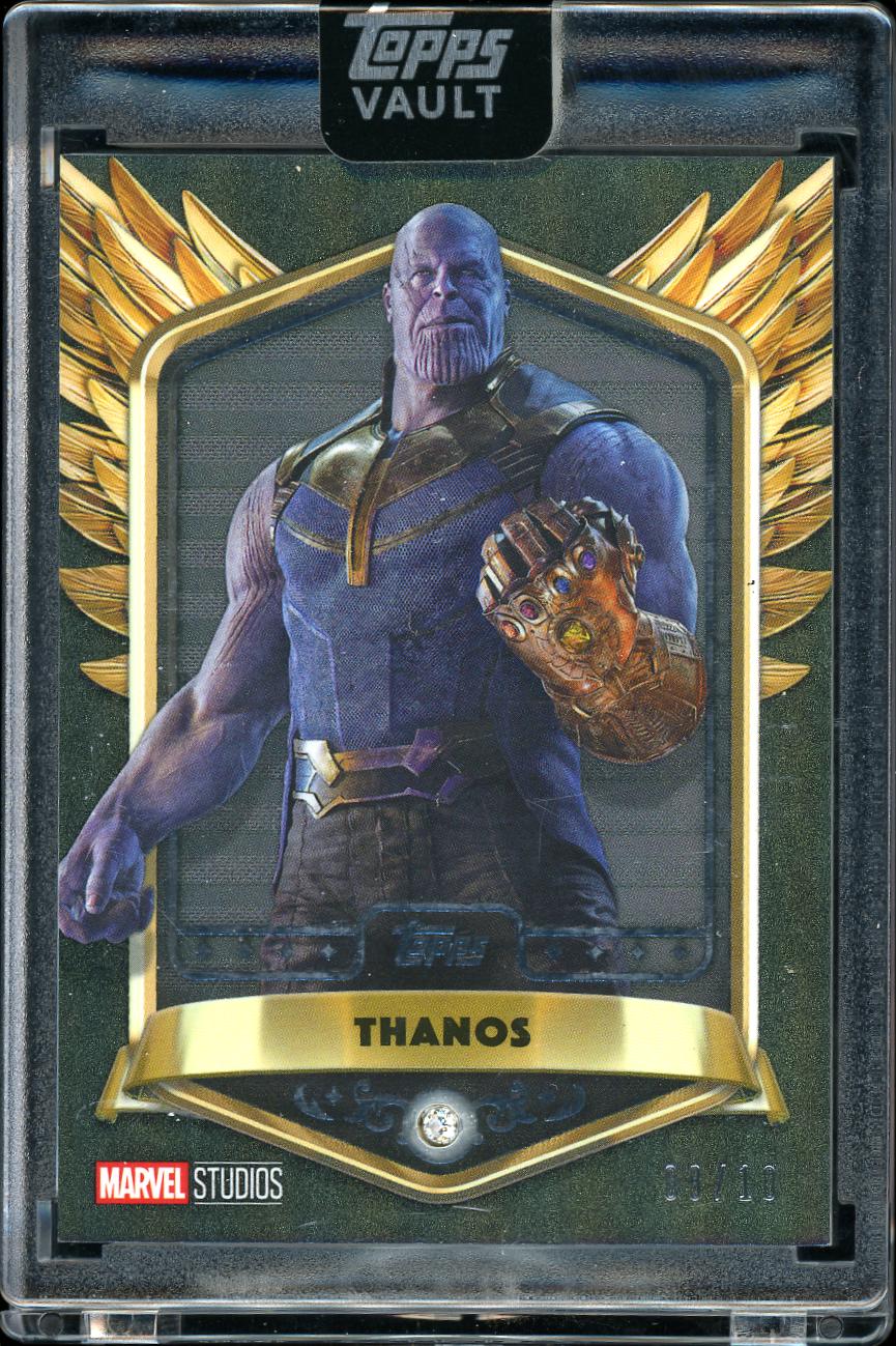 2026 Topps Vault Marvel Thanos Black diamond 8/10