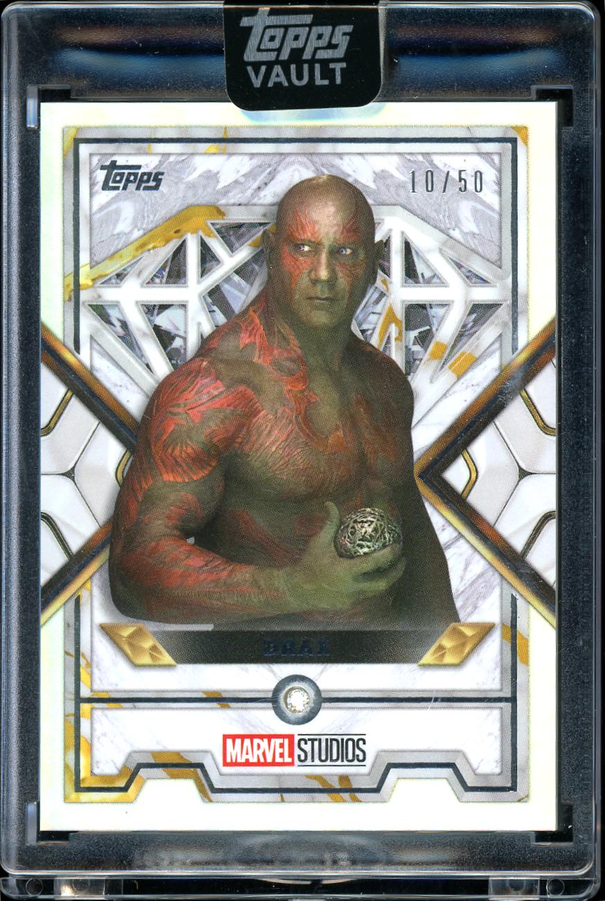 2026 Topps Marvel Vault Silver Diamond Drax 11/50