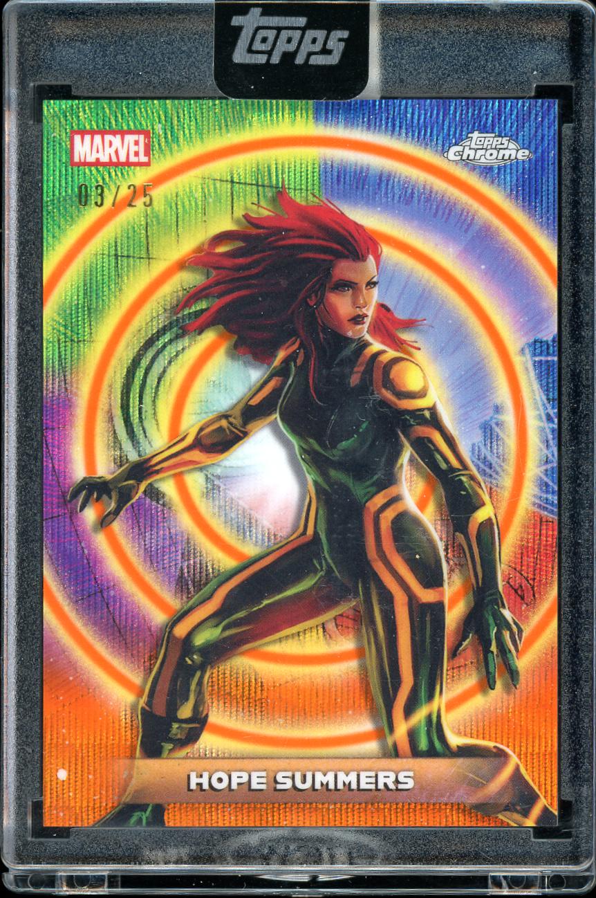 2026 Topps Marvel Cerebro Hope Summers Orange 03/25