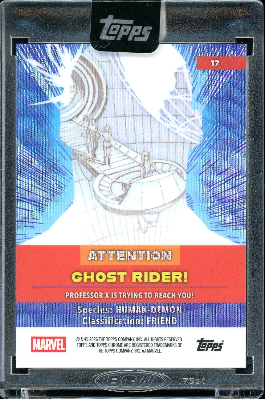 2026 Topps Marvel MInt Cerebro Ghost Rider 51/99