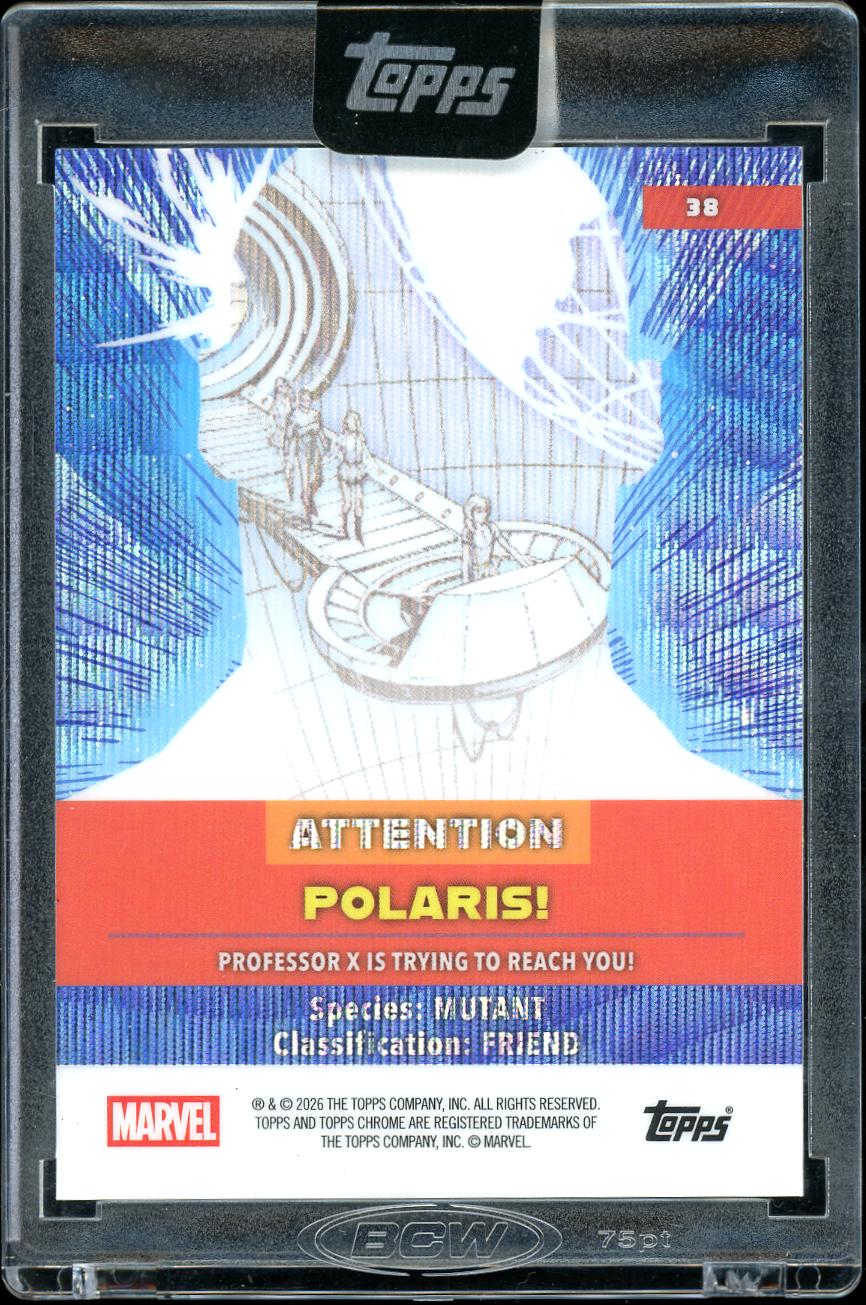 2026 Topps Marvel Mint Cerebro Polaris 08/99