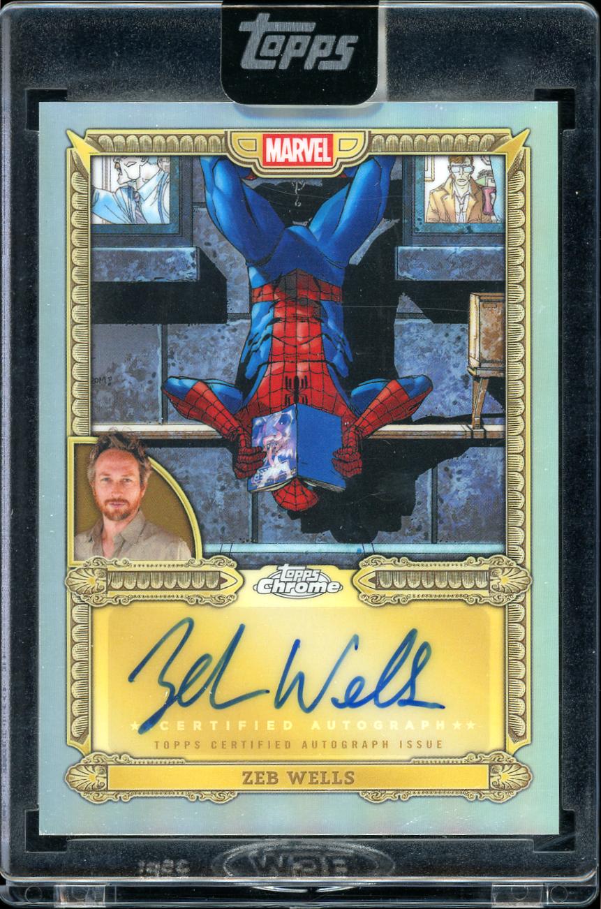 2026 Topps Mint Marvel Spider-Man Artist Auto Zeb Wells