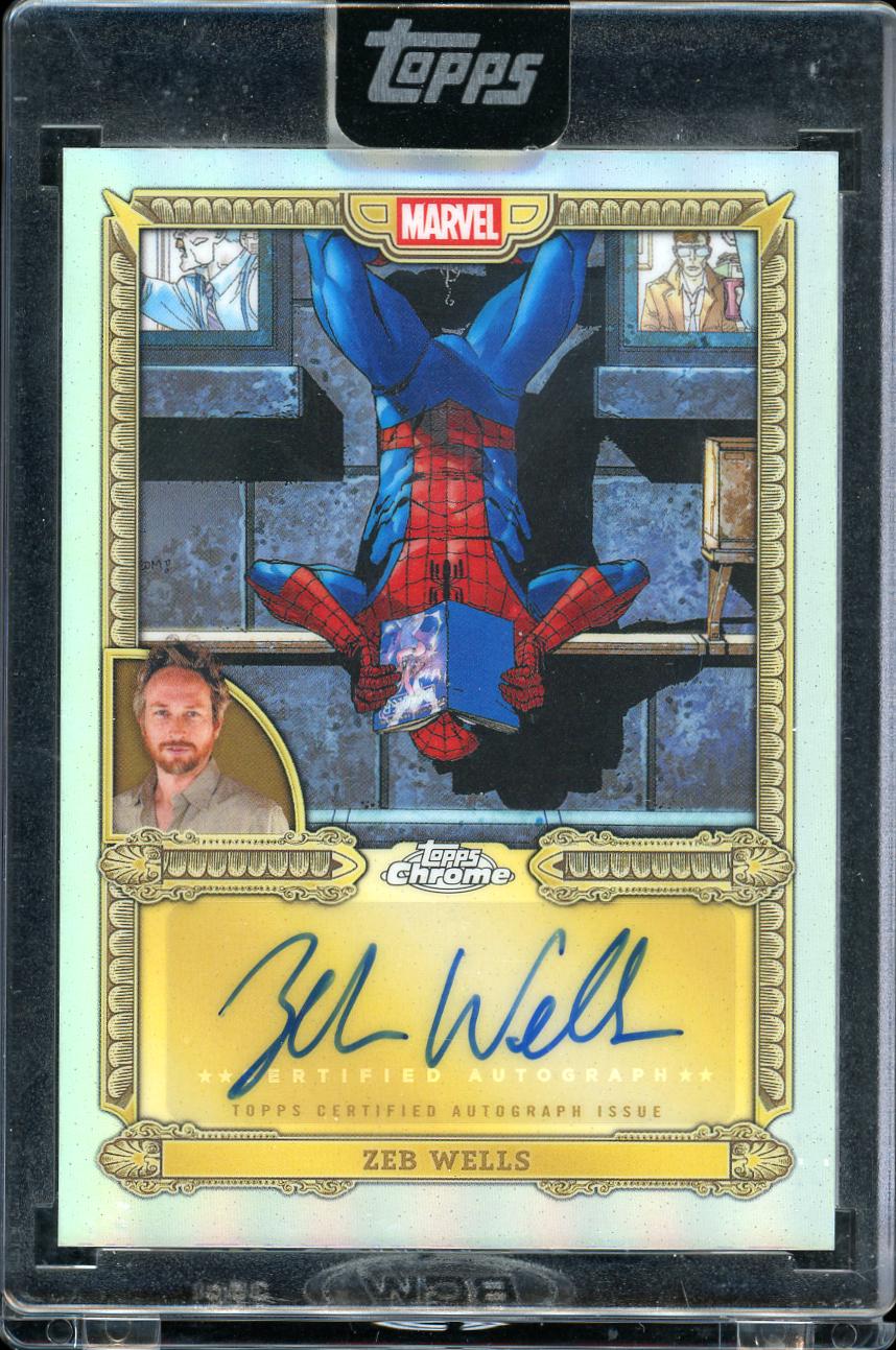 2026 Topps Mint Marvel Spider-Man Artist Auto Zeb Wells