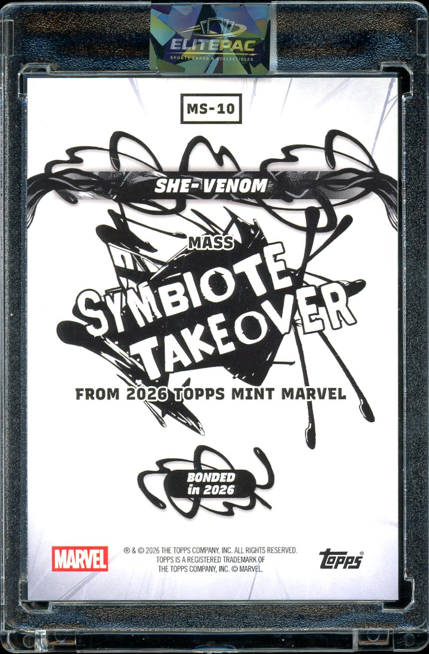 2026 Topps Mint Marvel Symbiote She-Venom