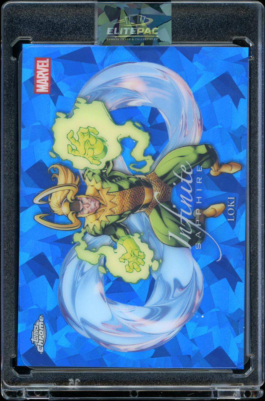 2026 Topps Sapphire Marvel Infinite Loki case hit